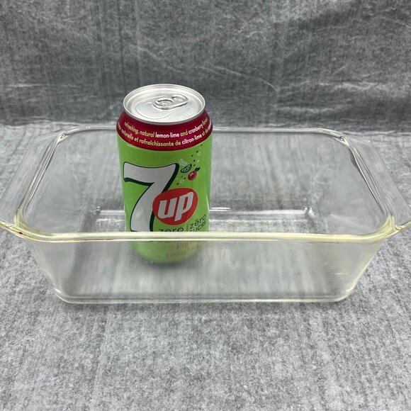 🟢 2/$25‎ ~ PYREX #213 Clear Baking Dish 22x12x7 cm 2.0L USA Vintage - Picture 3 of 7